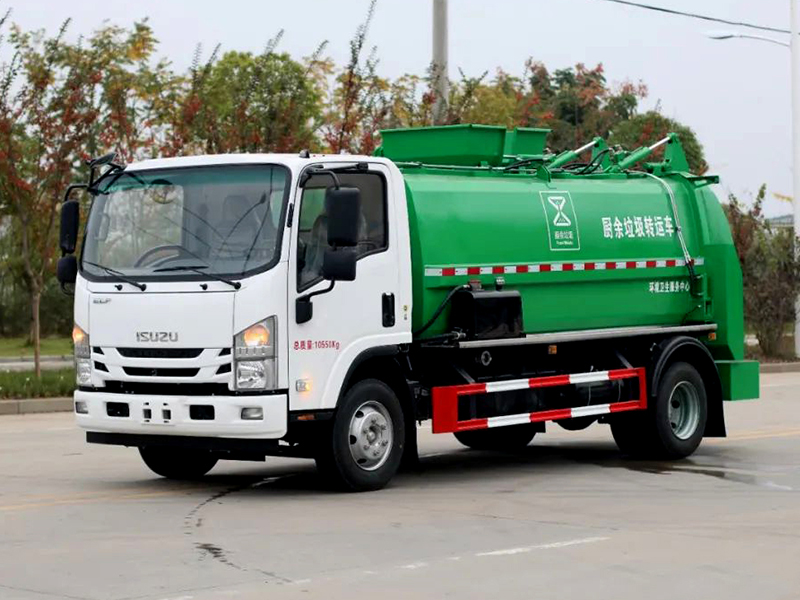 慶鈴五十鈴6方餐廚垃圾車